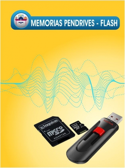 MEMORIAS - PENDRIVE - FLASH